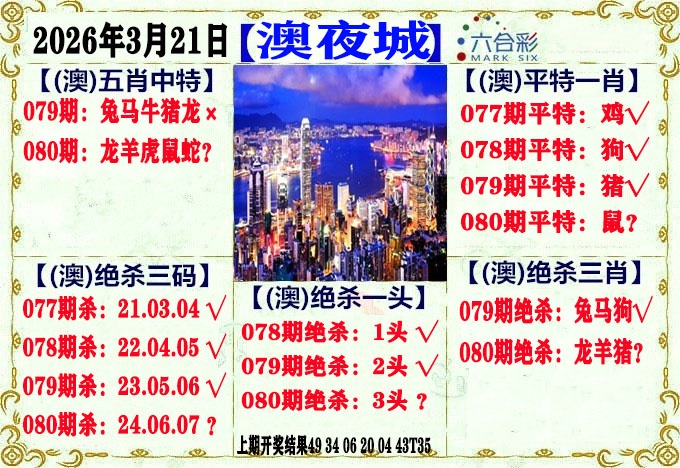 080期澳门夜城[图]